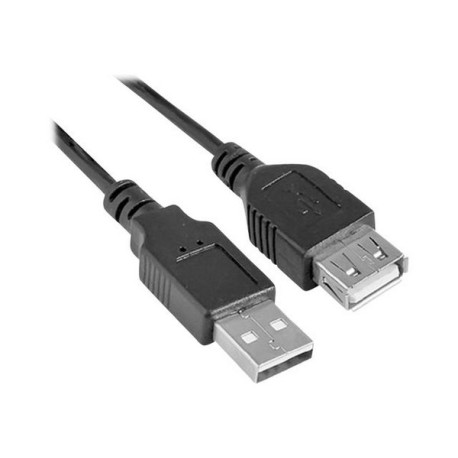 Nilox - Prolunga USB - USB (F) a USB (M) - USB 2.0 - 1 m - nero (pacchetto di 30)