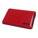 Nilox DH0002RD - Box esterno - 2.5" - SATA - 5 Gbit/s - USB 3.0 - rosso