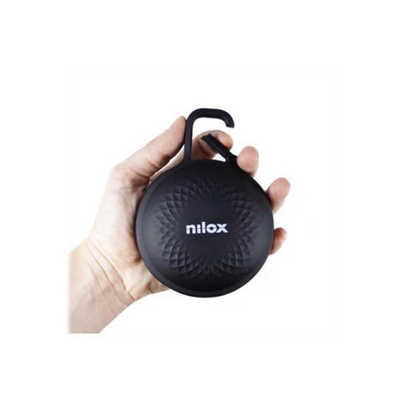 Nilox NXALBT001 - Altoparlante - portatile - senza fili - Bluetooth - 3 Watt - nero