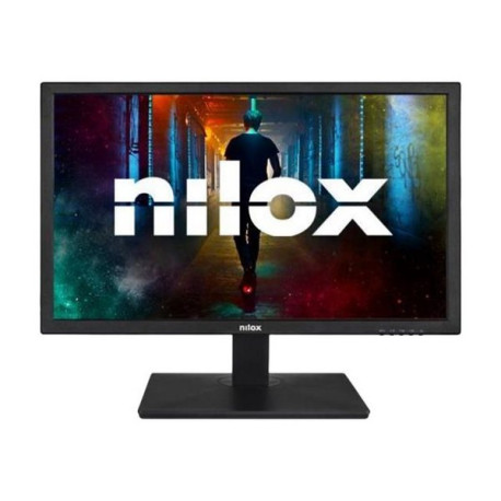 Nilox NXMMLED236EL - Monitor a LED - 23.6" - 250 cd/m² - 1000:1 - 5 ms - HDMI, DVI-D, VGA - altoparlanti - nero