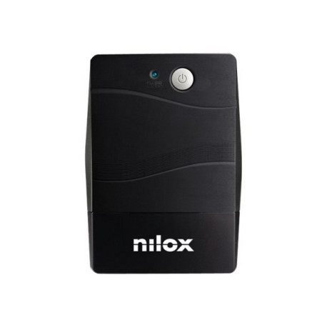 Nilox Premium Line Interactive NXGCLI8001X5V2 - UPS - 220/230/240 V c.a. V - 800 VA - 5 Ah - connettori di uscita 2 - nero