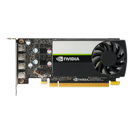 NVIDIA T1000 - Scheda grafica - T1000 - 4 GB GDDR6 - PCIe 3.0 x16 profilo basso - 4 x Mini DisplayPort