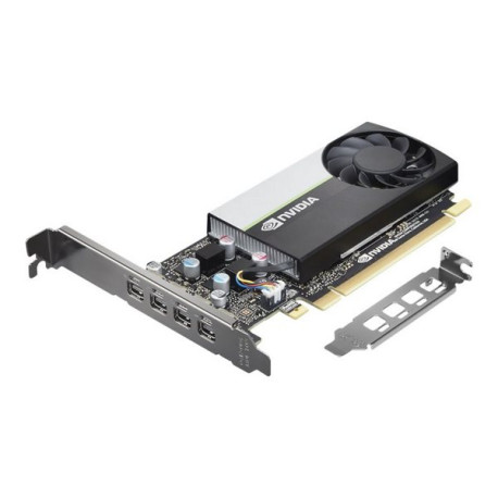 NVIDIA T1000 - Scheda grafica - T1000 - 8 GB GDDR6 - PCIe 3.0 x16 - 4 x Mini DisplayPort - confezione brown box - per ThinkStat