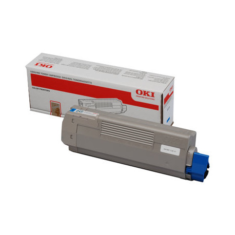 OKI - Ciano - originale - cartuccia toner - per C610dn, 610dtn, 610n