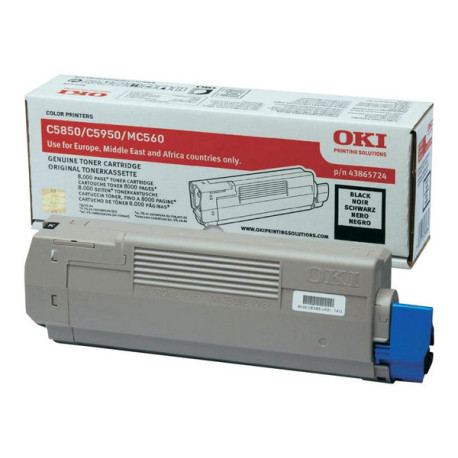 OKI - Nero - originale - cartuccia toner - per OKI MC560dn, MC560n- C5850dn, 5850n, 5950cdtn, 5950dn, 5950dtn, 5950n