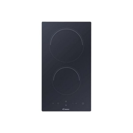 Candy CID 30/G3 - Piano cottura a induzione - 2 piastre - Nicchia - larghezza: 27.2 cm - prof. 50.4 cm - nero