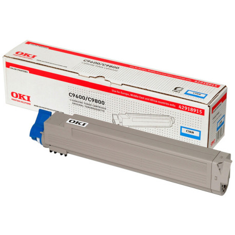 Oki - Toner - Ciano - C9600 C9800 - 42918915 - 15.000 pag