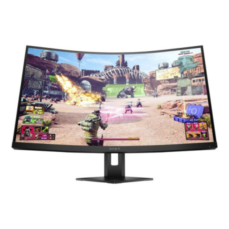 OMEN by HP 27c - Gaming - monitor a LED - gaming - curvato - 27" - 2560 x 1440 QHD @ 240 Hz - VA - 450 cd/m² - 3000:1 - Display