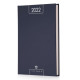 AGENDA GIORNALIERA 17X24 ALFA IN PAPERCOAT BLU