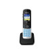 Panasonic KX-TGH710JT - Telefono cordless con ID chiamante/chiamata in attesa - DECTGAP - nero, argento