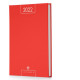 AGENDA GIORNALIERA 17X24 ALFA IN PAPERCOAT ROSSO