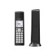 Panasonic KX-TGK210 - Telefono cordless con ID chiamante - DECTGAP - 3-way capacità di chiamata - nero