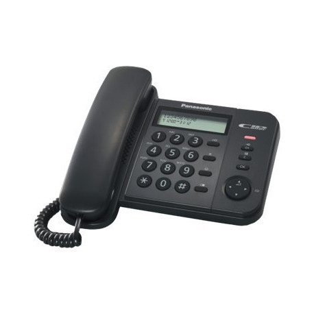 Panasonic KX-TS560EX1B - Telefono con filo con ID chiamante