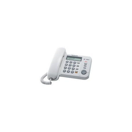 Panasonic KX-TS580EX1W - Telefono con filo con ID chiamante