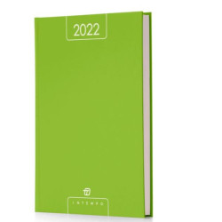 AGENDA GIORNALIERA 17X24 ALFA IN PAPERCOAT VERDE