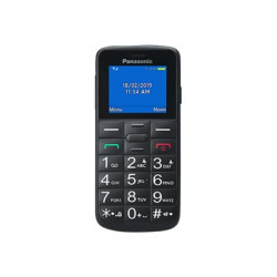 Panasonic KX-TU110 - Telefono con funzionalità - dual SIM - microSD slot - display LCD - 128 x 160 pixel - rear camera 0,08 MP 