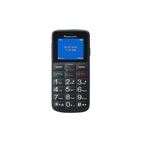 Panasonic KX-TU110 - Telefono con funzionalità - dual SIM - microSD slot - display LCD - 128 x 160 pixel - rear camera 0,08 MP 