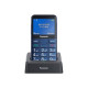 Panasonic KX-TU155 - Telefono con funzionalità - dual SIM - microSD slot - display LCD - 240 x 320 pixel - rear camera 0.3 MP -