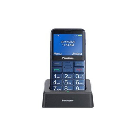 Panasonic KX-TU155 - Telefono con funzionalità - dual SIM - microSD slot - display LCD - 240 x 320 pixel - rear camera 0.3 MP -