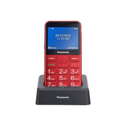 Panasonic KX-TU155 - Telefono con funzionalità - dual SIM - microSD slot - display LCD - 240 x 320 pixel - rear camera 0.3 MP -