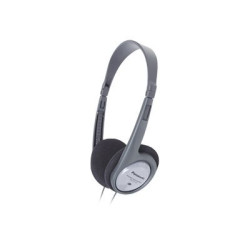 Panasonic RP-HT090E-H - Cuffie - over ear - cablato - jack 3,5 mm - grigio