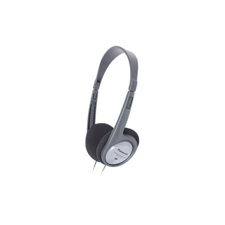 Panasonic RP-HT090E-H - Cuffie - over ear - cablato - jack 3,5 mm - grigio