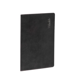 AGENDA MENS. 9X15 A LIBRETTO WEEKLY PATTERN NERO