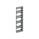 Panduit Bend Radius - Kit gestione cavo rack (verticale) - nero - 5U