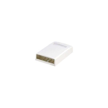 Panduit MINI-COM - Scatola connessione rete - office white - 4 porte