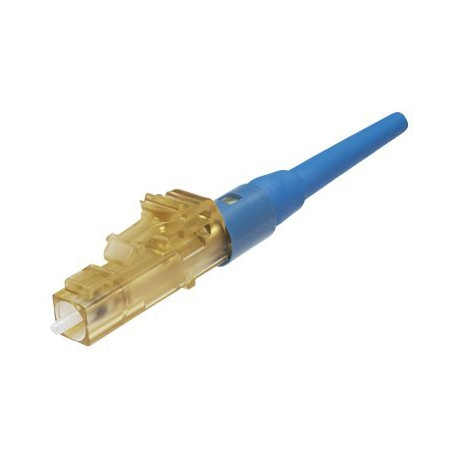 Panduit OptiCam - Connettore di rete - modalità singola LC (M) - fibra ottica - 0.9 mm - 9 / 125 micron - blu