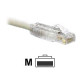 Panduit TX6 PLUS - Connettore di rete - RJ-45 (M) - CAT 6 - bloccato (pacchetto di 100)