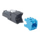 Panduit TX6A 6A UTP Field Term RJ45 Plug - Connettore di rete - Field Term RJ45 (P) - CAT 6a - IEEE 802.3af/IEEE 802.3at/IEEE 8