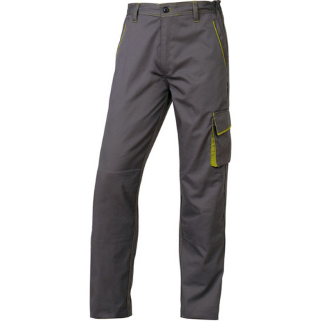 Pantalone da lavoro Panostyle  M6PAN - sargia/poliestere/cotone - taglia L - grigio/verde - Deltaplus