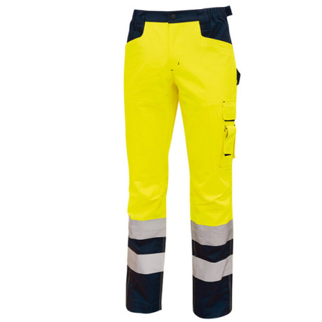 Pantalone invernale alta visibilitA' Beacon - giallo fluo - taglia XXL - U-Power