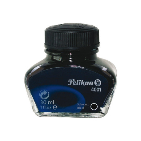 Pelikan 4001 - Inchiostro - nero brillante - 30 ml