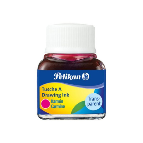 Pelikan Tusche A 523 - Inchiostro - rosso carmine - 10 ml