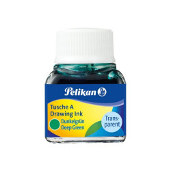 Pelikan Tusche A 523 - Inchiostro - verde scuro - 10 ml