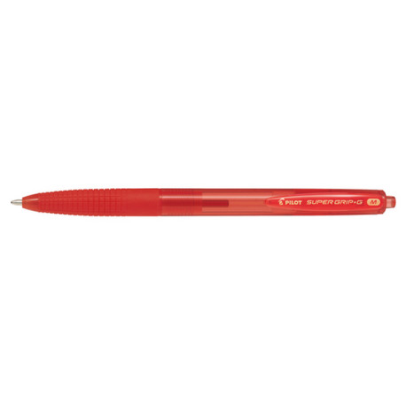 Penna a scatto Supergrip G - punta 1,0mm - rosso  - Pilot