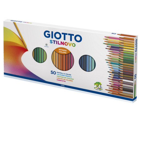 Pastelli Stilnovo - diametro mina 3,3 mm - Giotto - astuccio 50 pezzi