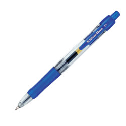 Penna a sfera a scatto con inchiostro gel - blu - punta fine 0,7mm - Starline