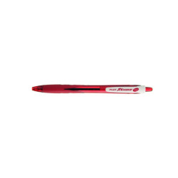 Penna a sfera a scatto Rexgrip Begreen - punta 1,0mm - rosso - Pilot