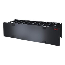 APC Cable Management - Pannello gestione cavi rack con coperchio - nero - 3U - per P/N: SMTL1000RMI2UC, SMX1000C, SMX1500RM2UC,