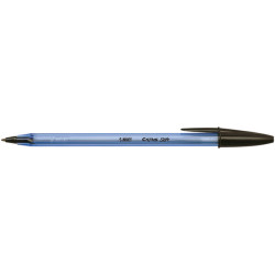 Penna a sfera con cappuccio Cristal Soft  - punta 1,2mm - nero - Bic - conf. 50 pezzi