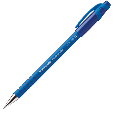 Penna a sfera con cappuccio Flexgrip Ultra - punta 1,0mm  - blu - Papermate