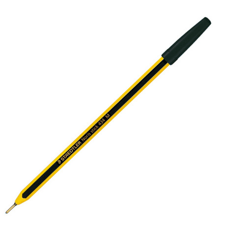 Penna a sfera Noris Stick - punta 1,0mm - nero  - Staedtler - conf. 20 pz