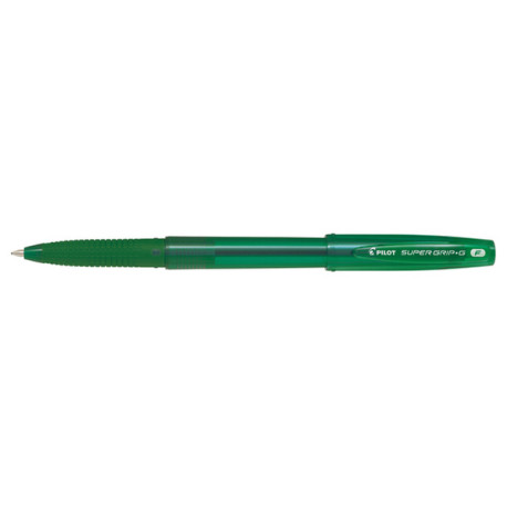 Penna a sfera Supergrip G con cappuccio  - punta 0,7mm - verde - Pilot