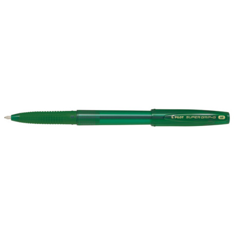 Penna a sfera Supergrip G con cappuccio  - punta 1,0mm - verde - Pilot