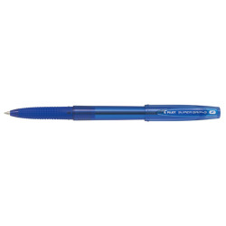 Penna a sfera Supergrip G con cappuccio - punta 0,7mm - blu  - Pilot