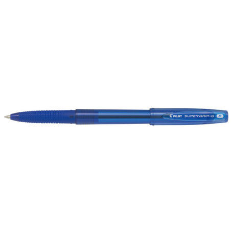 Penna a sfera Supergrip G con cappuccio - punta 0,7mm - blu  - Pilot