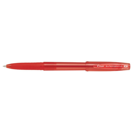 Penna a sfera Supergrip G con cappuccio - punta 0,7mm - rosso  - Pilot